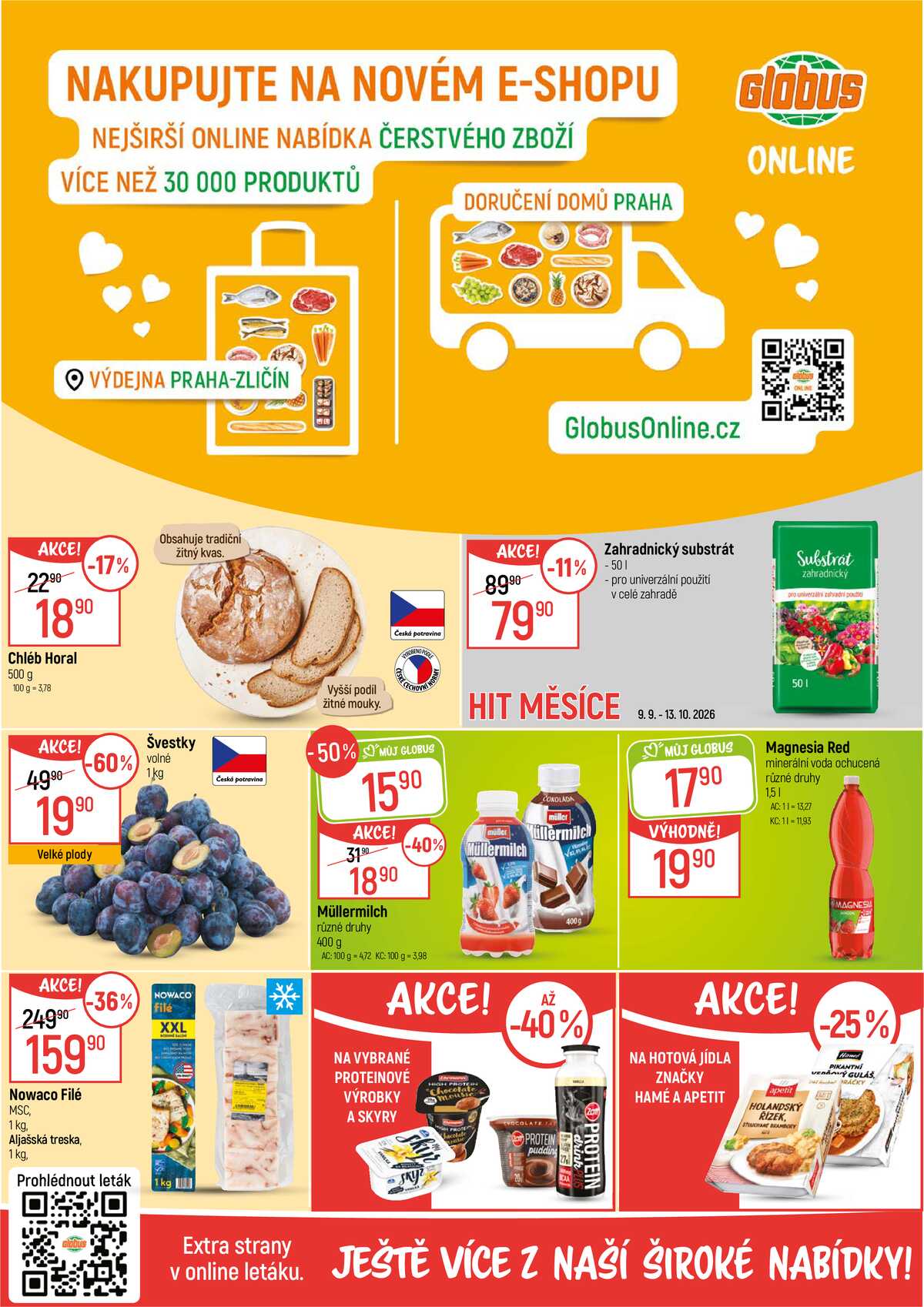 Akční leták Globus 9.9. - 15.9.2026 - Globus Praha - Zličín strana 2