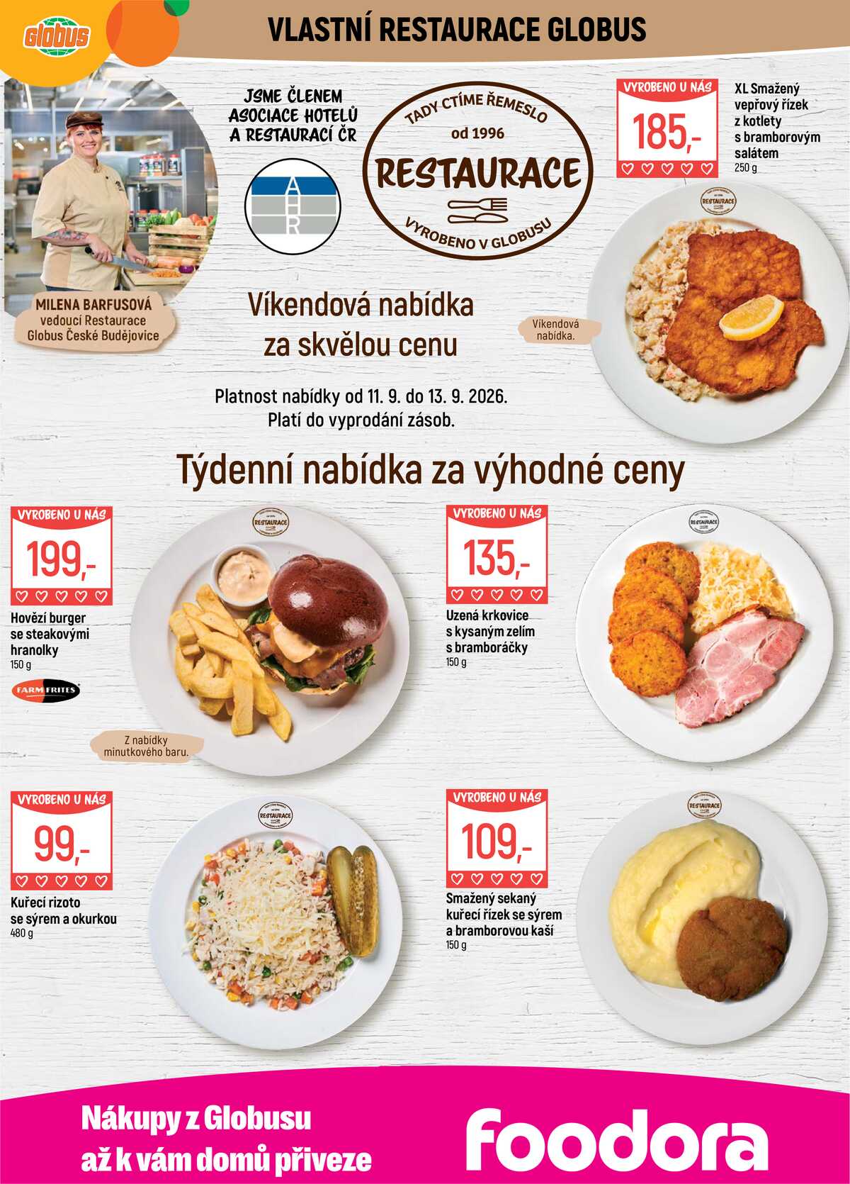 Akční leták Globus 9.9. - 15.9.2026 - Globus České Budějovice strana 7
