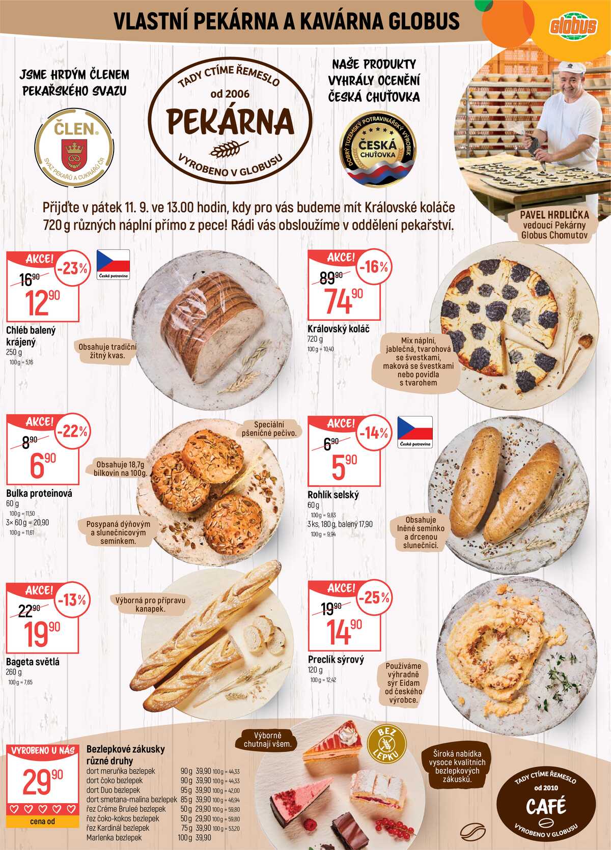 Akční leták Globus 9.9. - 15.9.2026 - Globus Chomutov strana 6