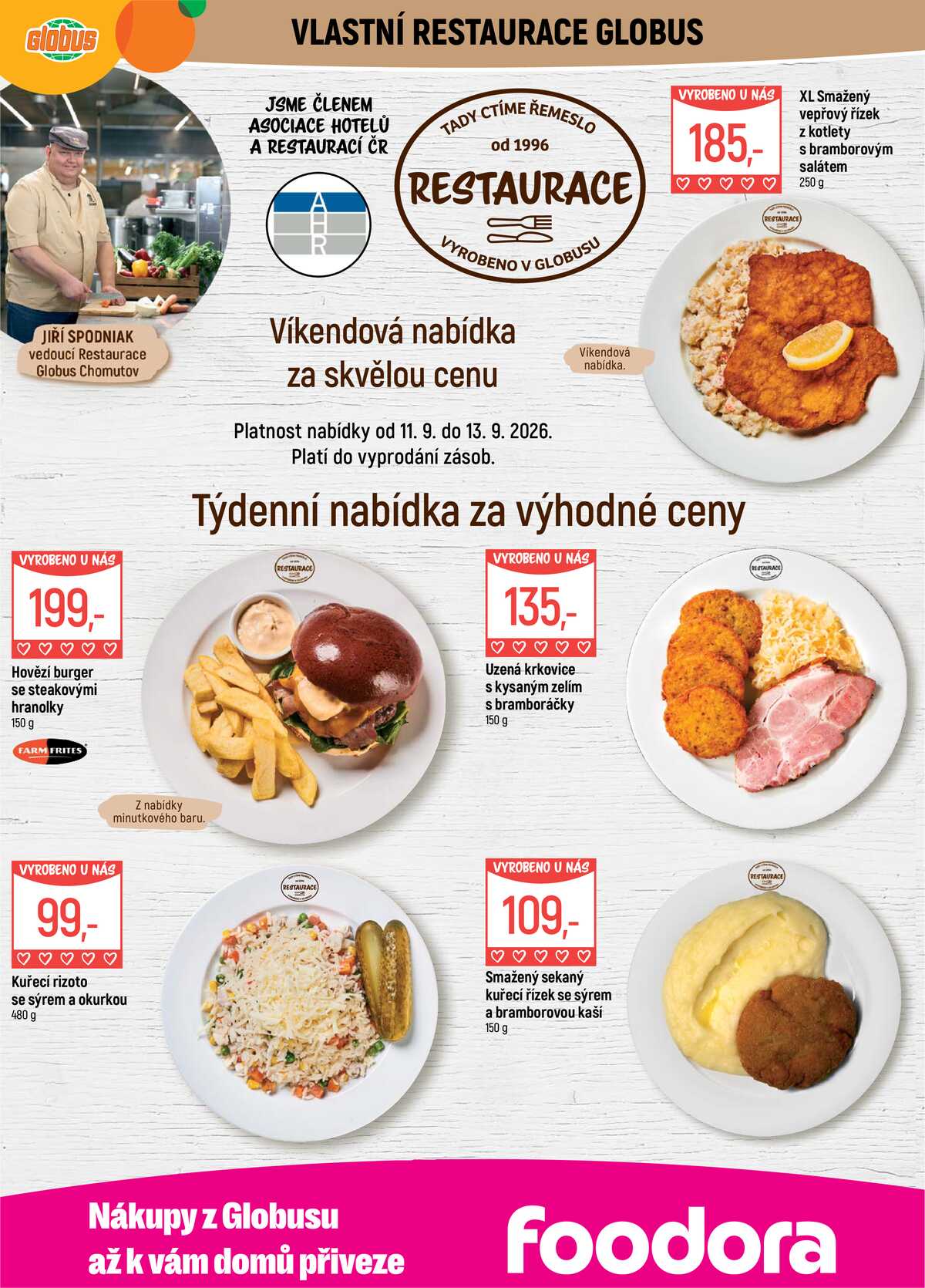 Akční leták Globus 9.9. - 15.9.2026 - Globus Chomutov strana 7