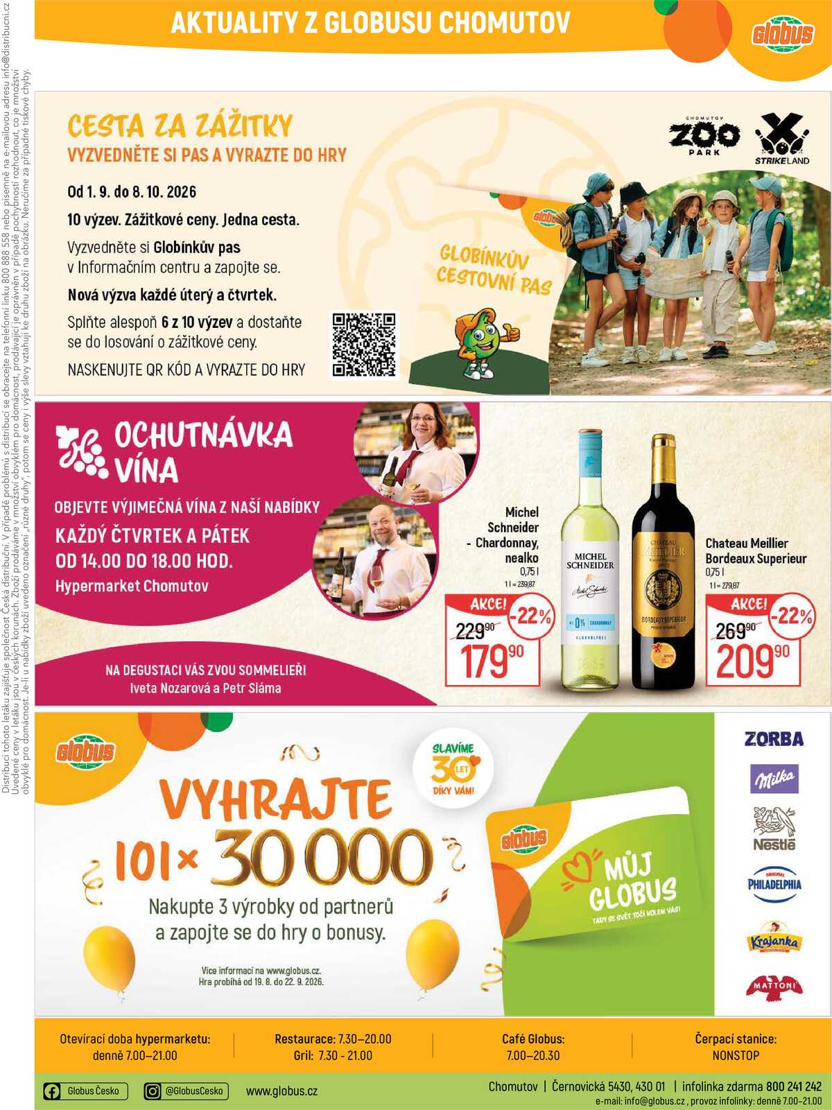 Akční leták Globus 9.9. - 15.9.2026 - Globus Chomutov strana 38
