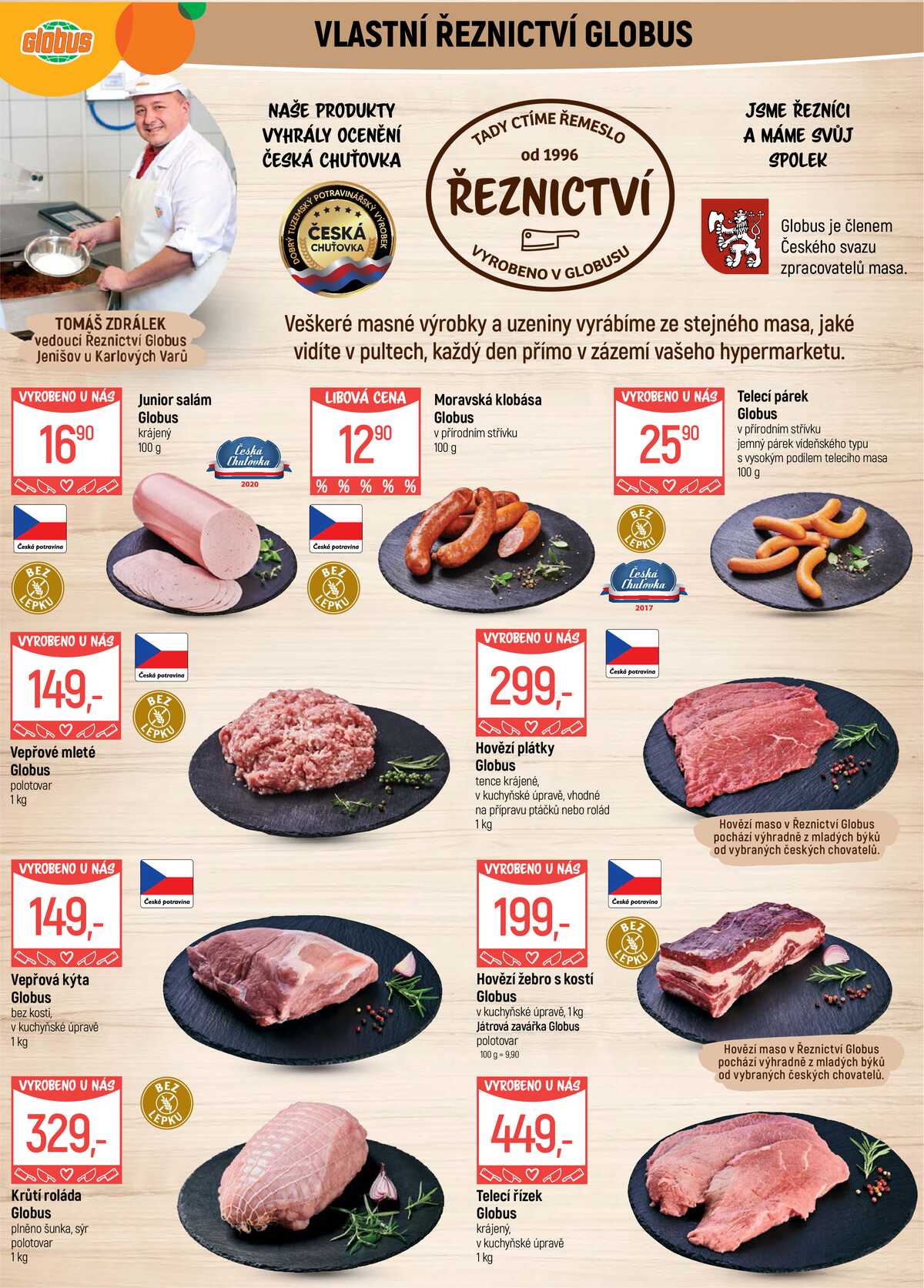 Akční leták Globus 9.9. - 15.9.2026 - Globus Jenišov u Karlových Varů strana 5