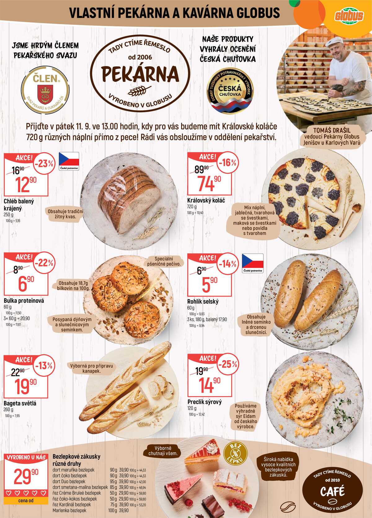 Akční leták Globus 9.9. - 15.9.2026 - Globus Jenišov u Karlových Varů strana 6