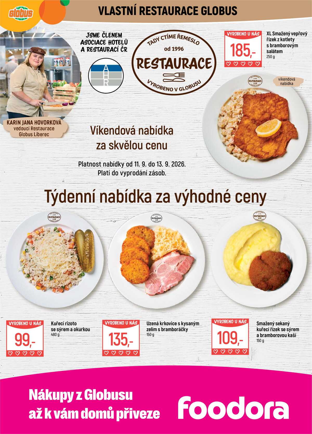 Akční leták Globus 9.9. - 15.9.2026 - Globus Liberec strana 7