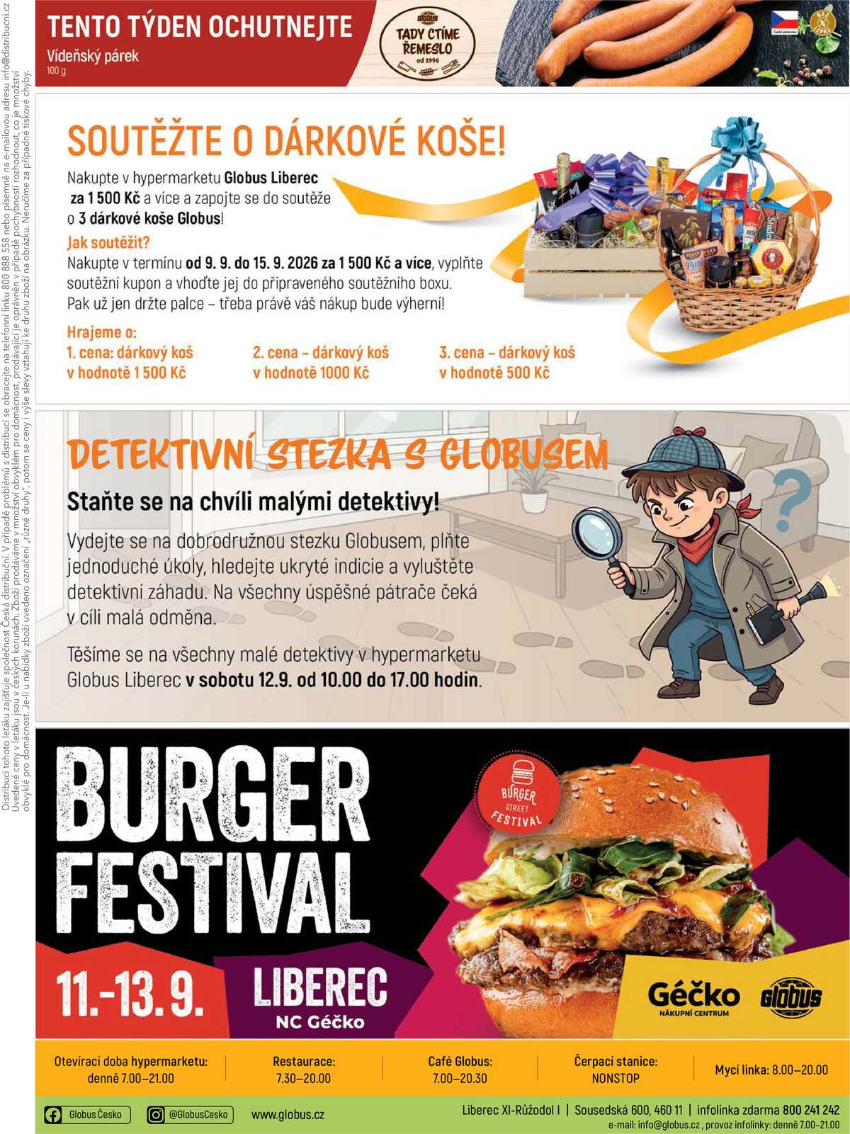 Akční leták Globus 9.9. - 15.9.2026 - Globus Liberec strana 38