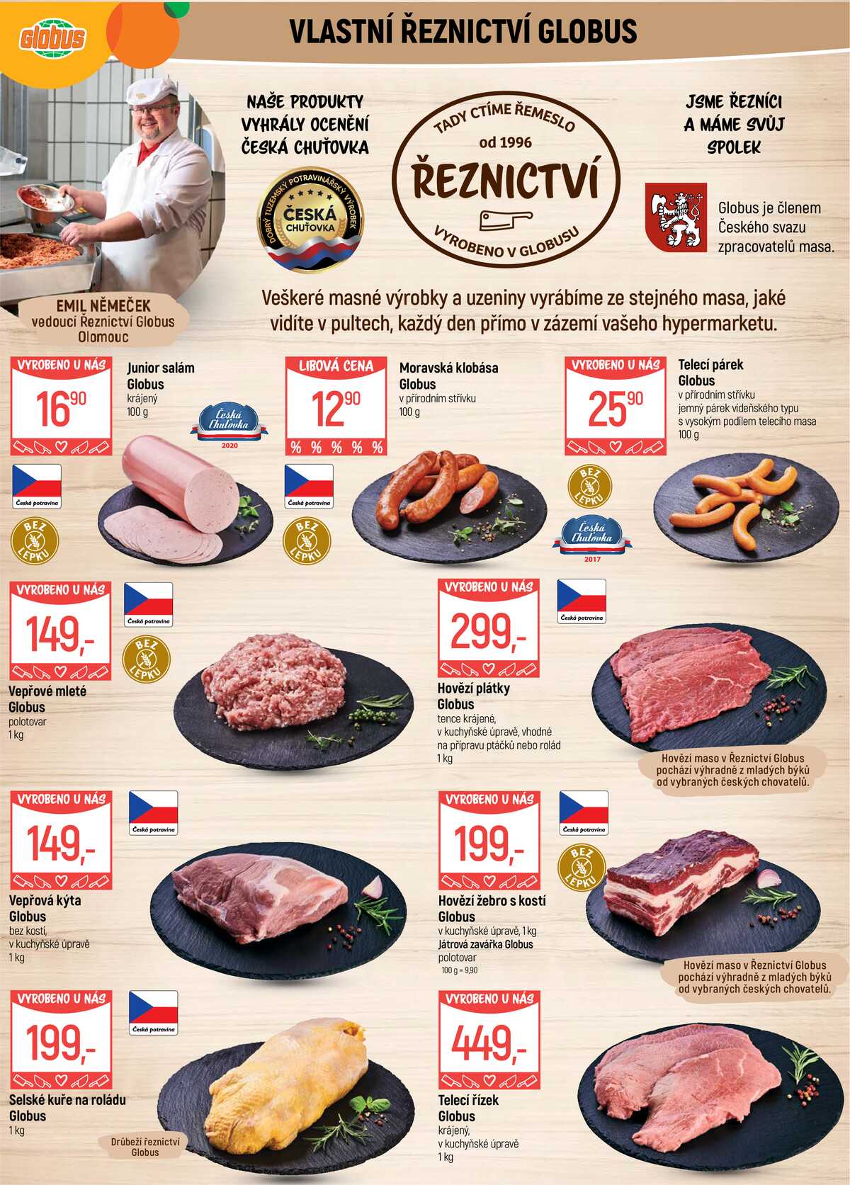Akční leták Globus 9.9. - 15.9.2026 - Globus Olomouc strana 5