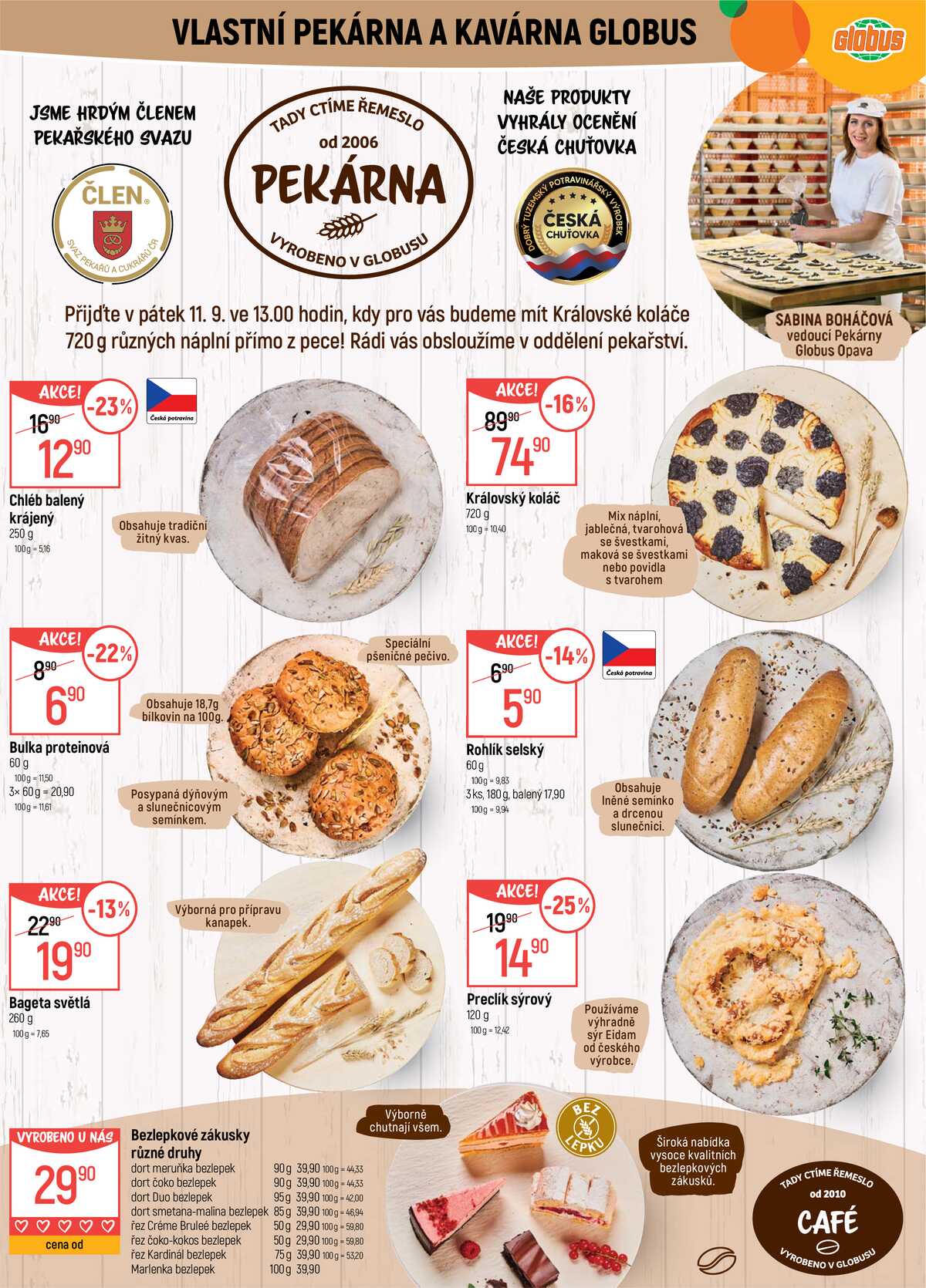Akční leták Globus 9.9. - 15.9.2026 - Globus Opava strana 6