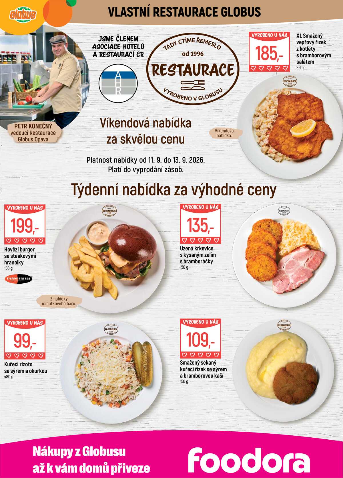 Akční leták Globus 9.9. - 15.9.2026 - Globus Opava strana 7