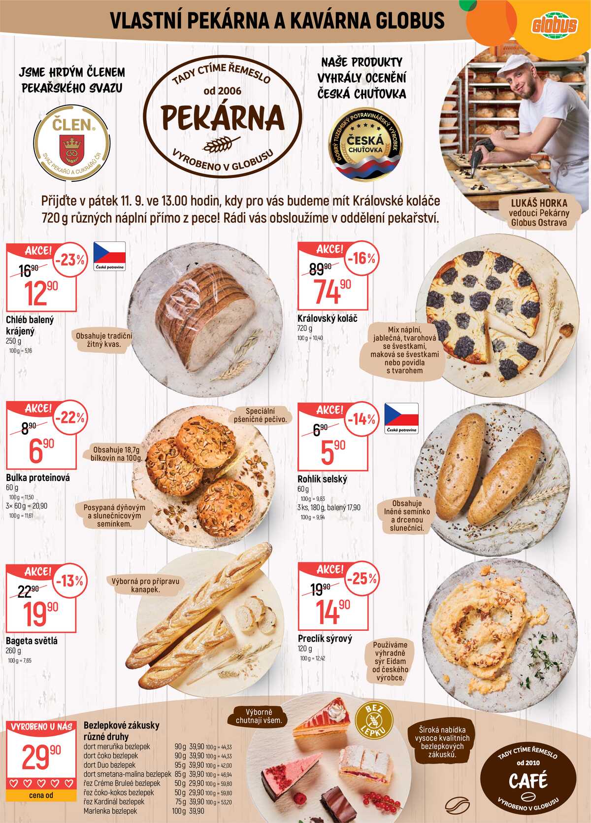Akční leták Globus 9.9. - 15.9.2026 - Globus Ostrava strana 6