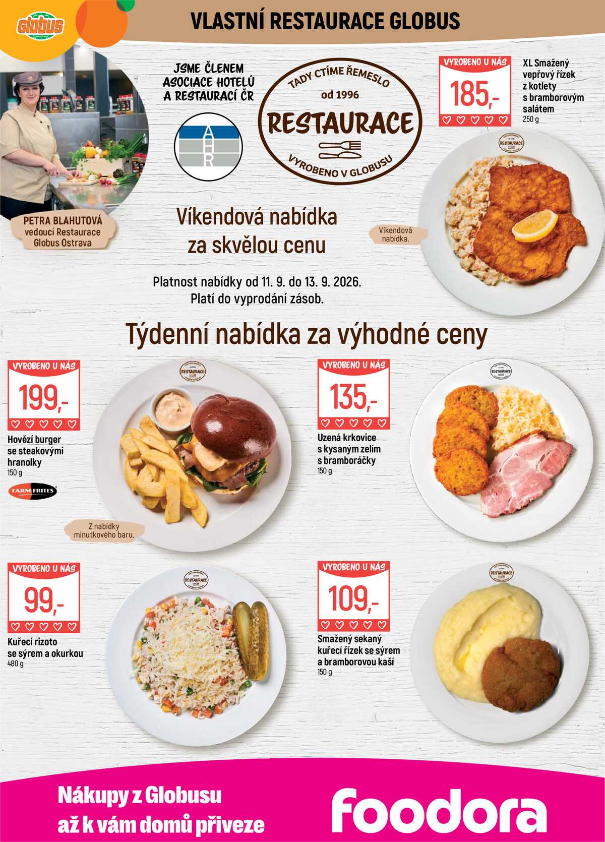 Akční leták Globus 9.9. - 15.9.2026 - Globus Ostrava strana 7