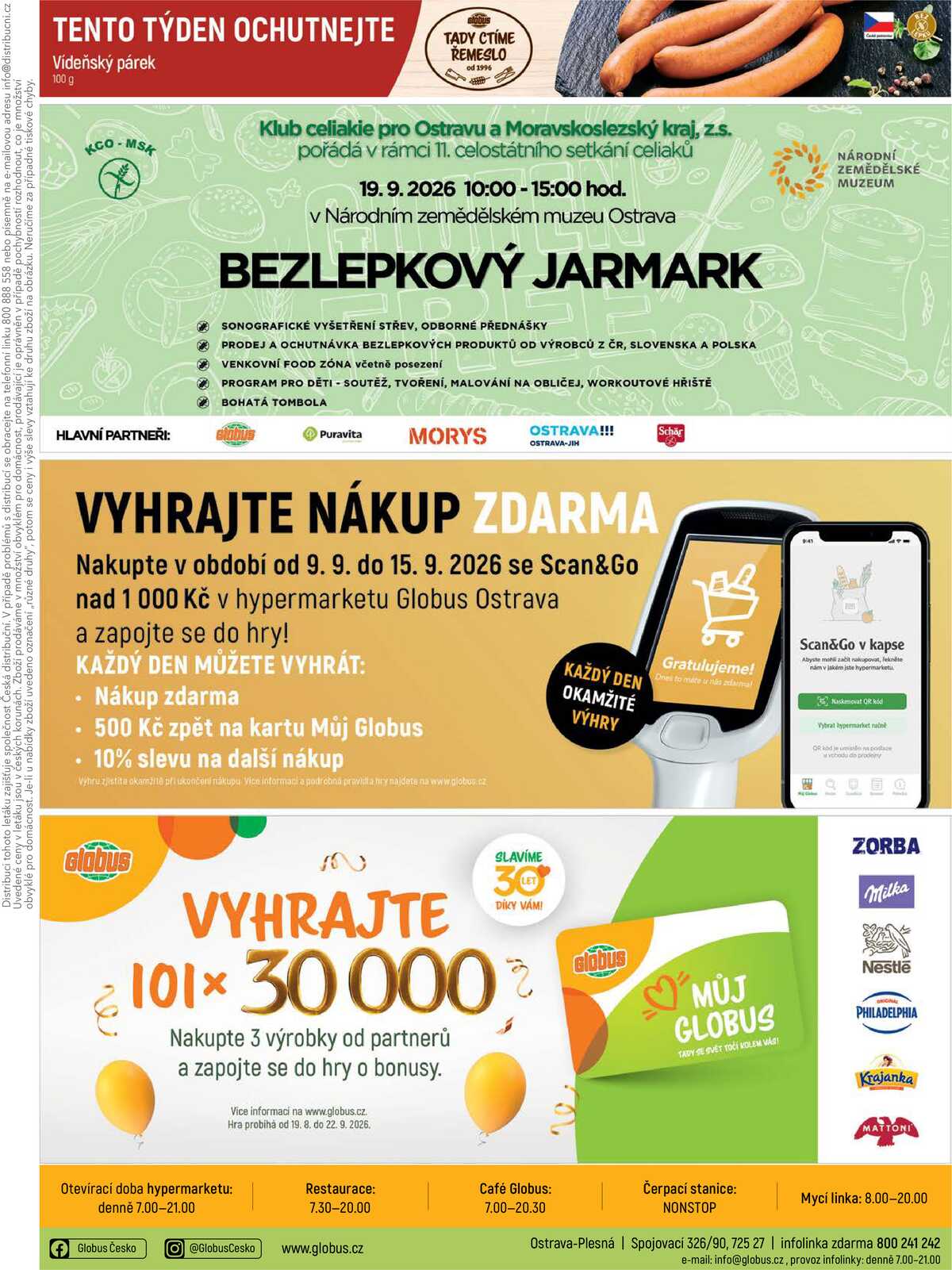 Akční leták Globus 9.9. - 15.9.2026 - Globus Ostrava strana 38