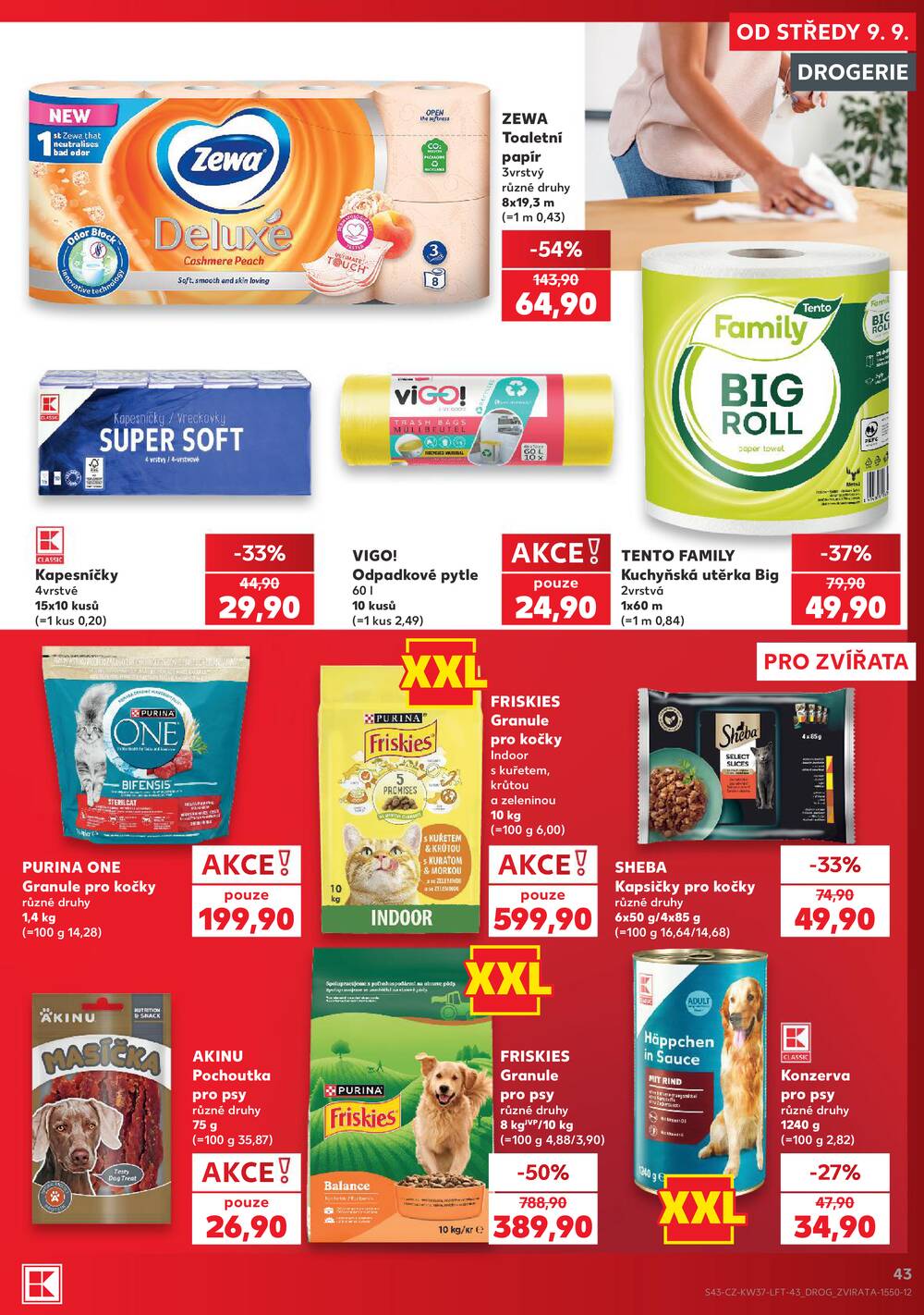 Kaufland 9.9. - 15.9. - Kaufland - Prachatice
