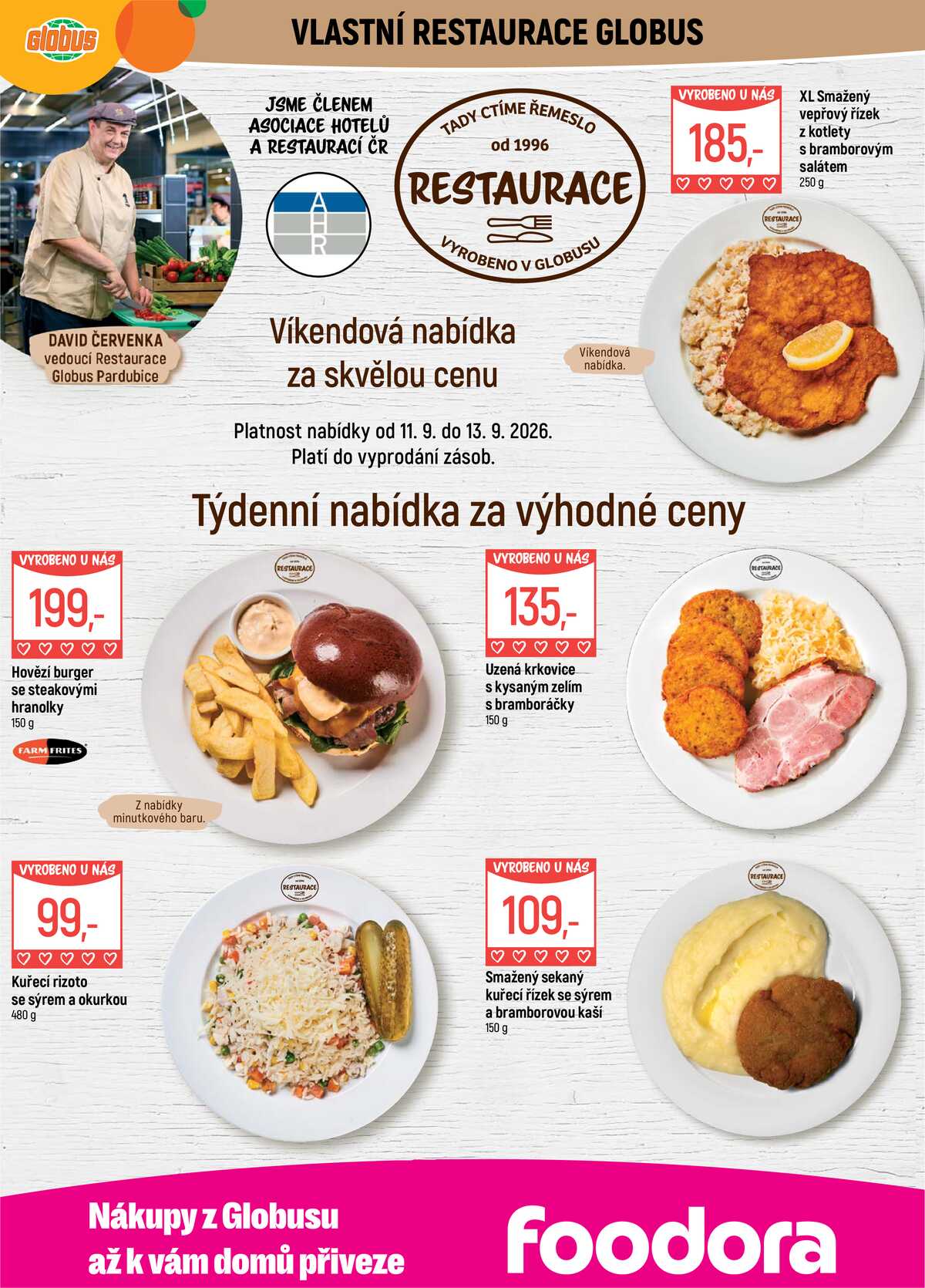 Akční leták Globus 9.9. - 15.9.2026 - Globus Pardubice strana 7