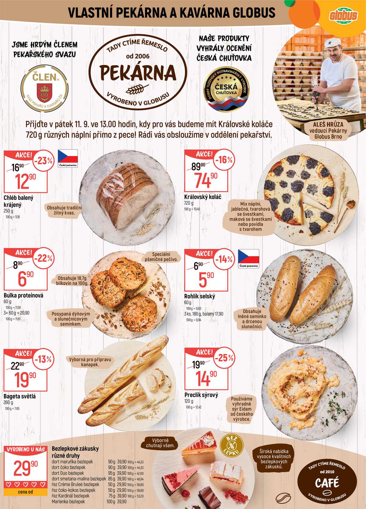 Akční leták Globus 9.9. - 15.9.2026 - Globus Brno Ivanovice strana 6