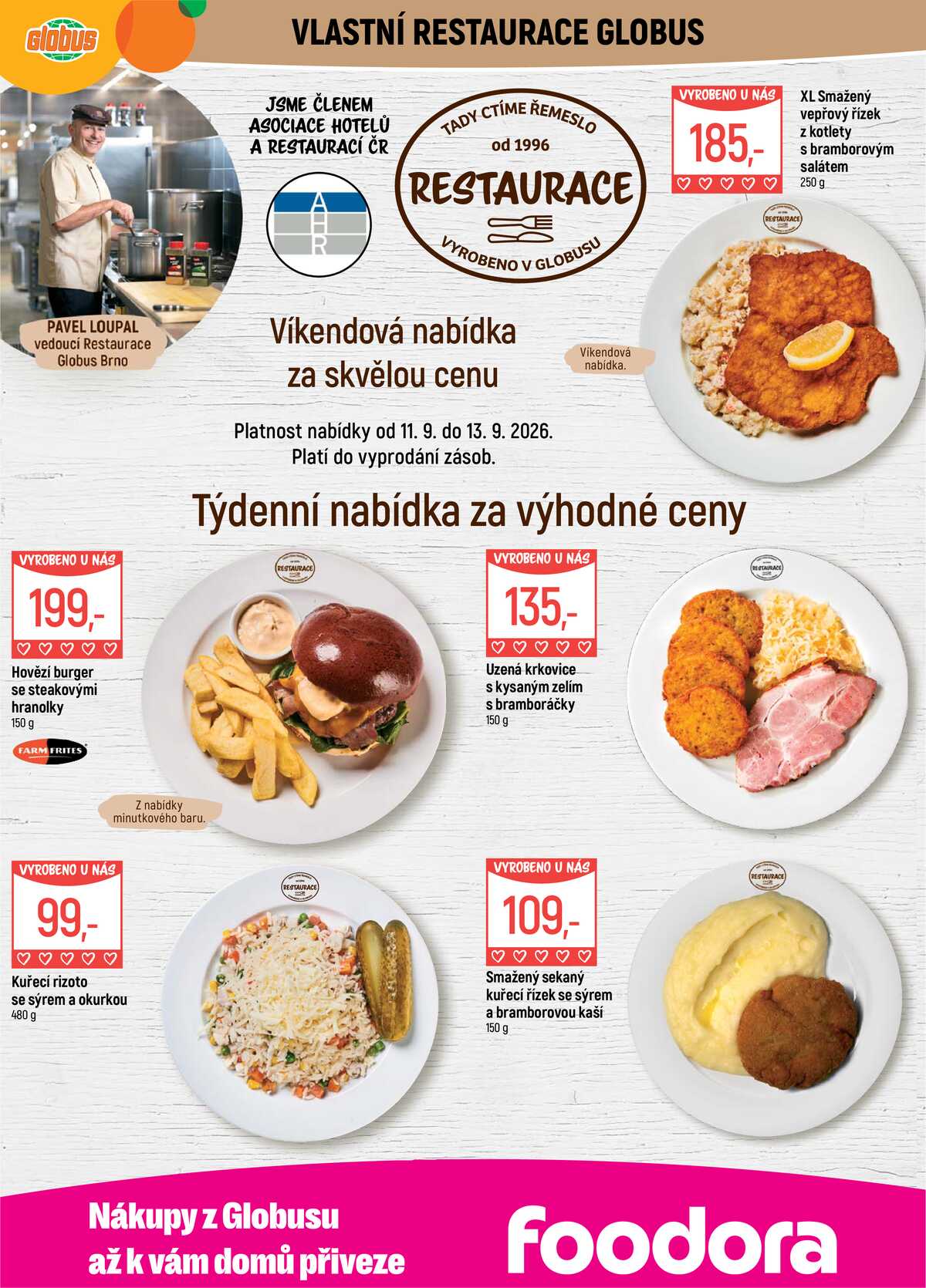 Akční leták Globus 9.9. - 15.9.2026 - Globus Brno Ivanovice strana 7