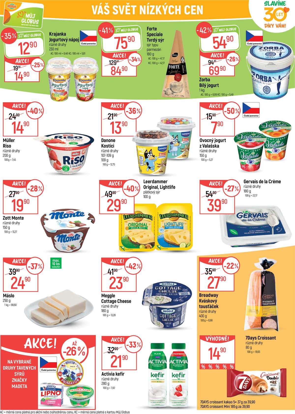 Akční leták Globus 9.9. - 15.9.2026 - Globus Brno Ivanovice strana 22