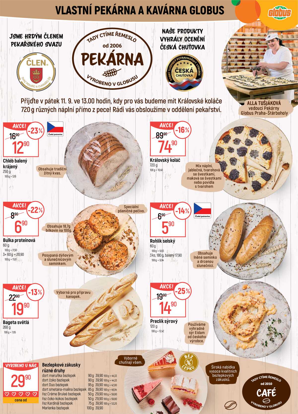 Akční leták Globus 9.9. - 15.9.2026 - Globus Praha - Štěrboholy strana 6