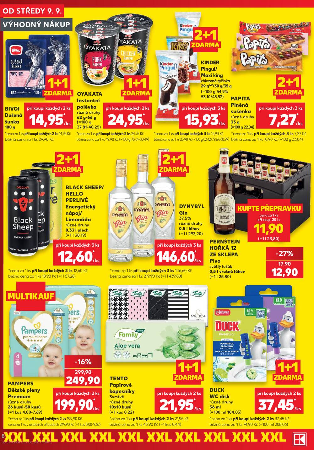 Kaufland 9.9. - 15.9. - Kaufland - Praha 3 (Jarov)