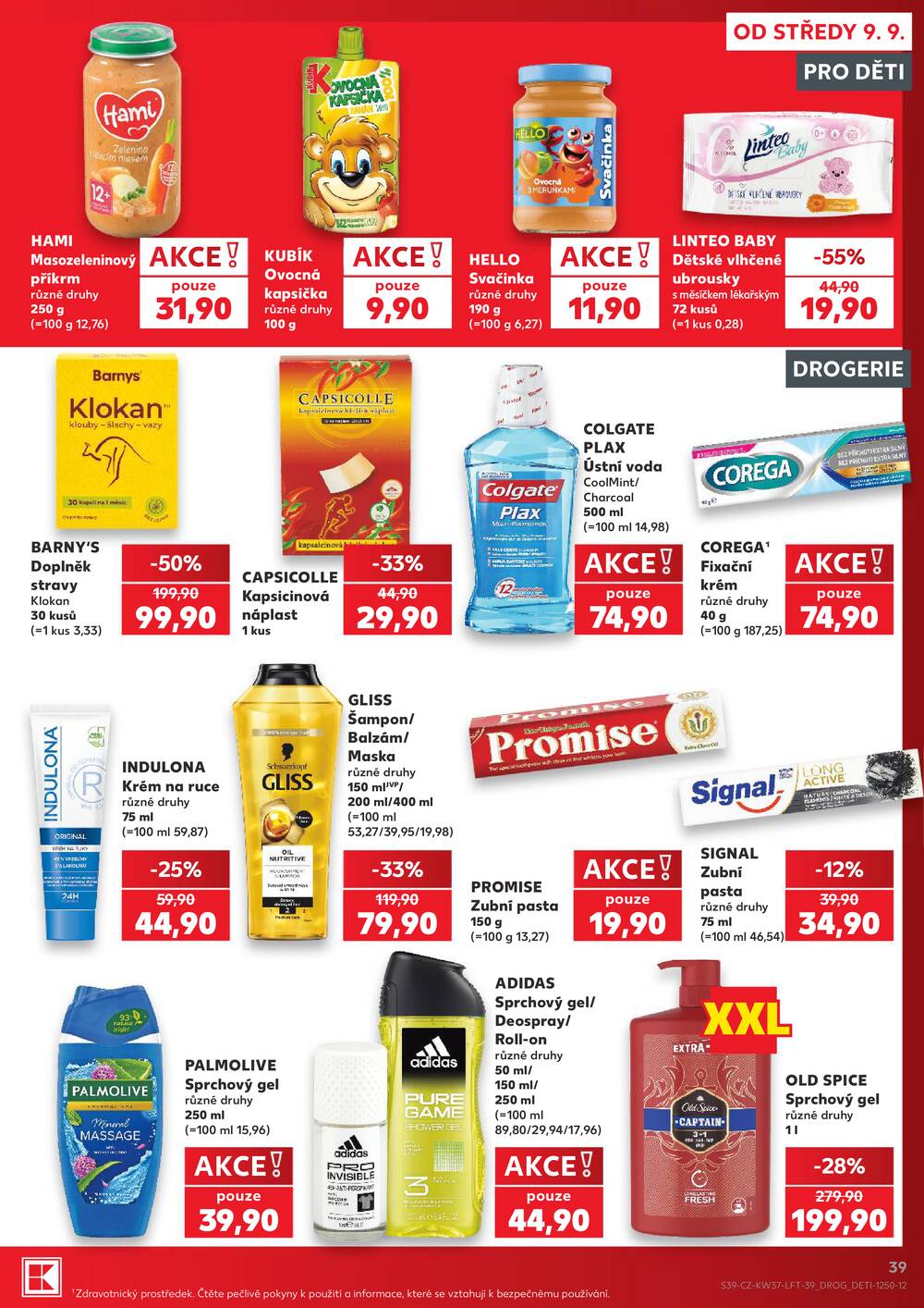 Kaufland 9.9. - 15.9. - Kaufland - Čáslav