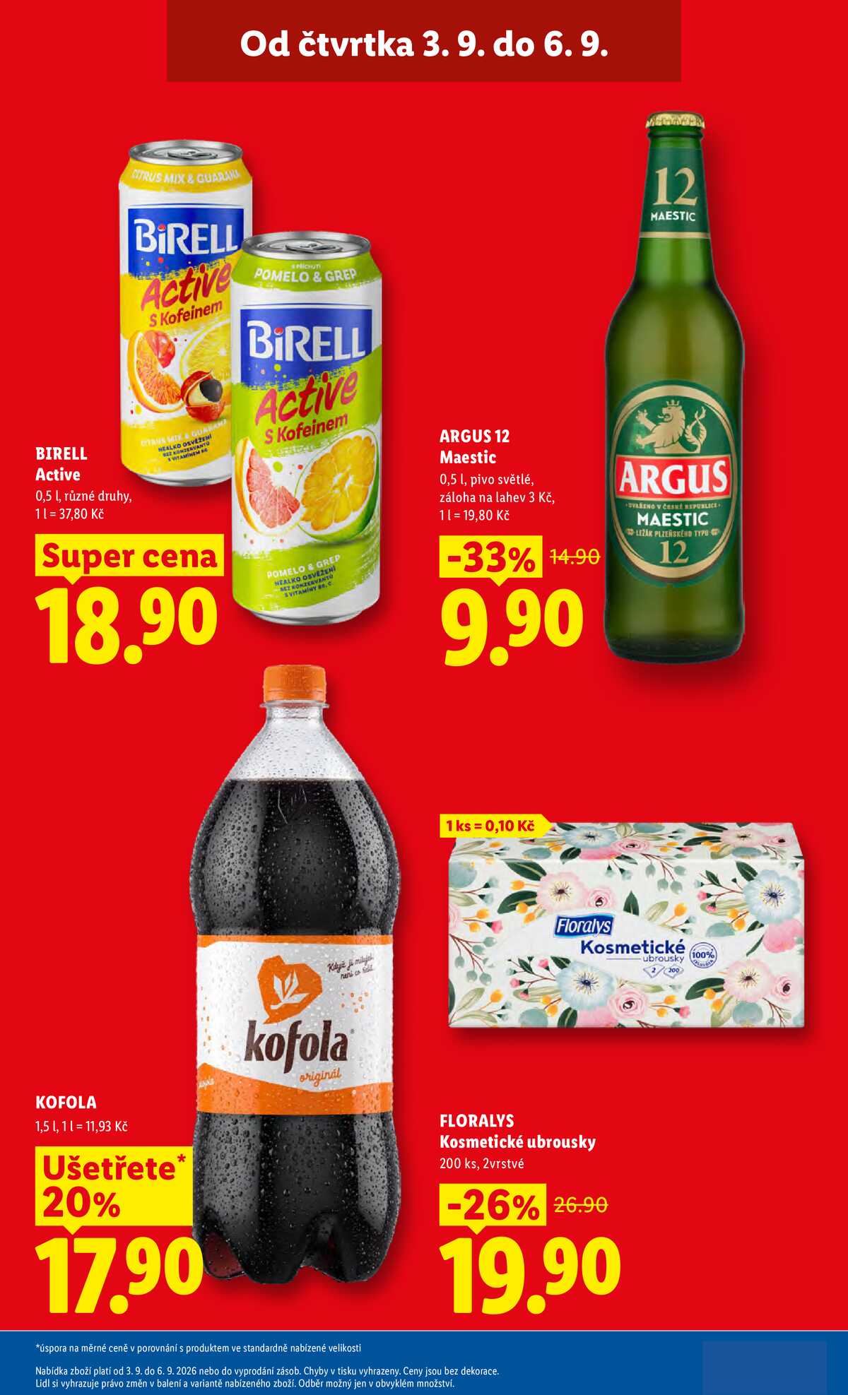 Lidl Čtvrtek 3.9. - 6.9. strana 3