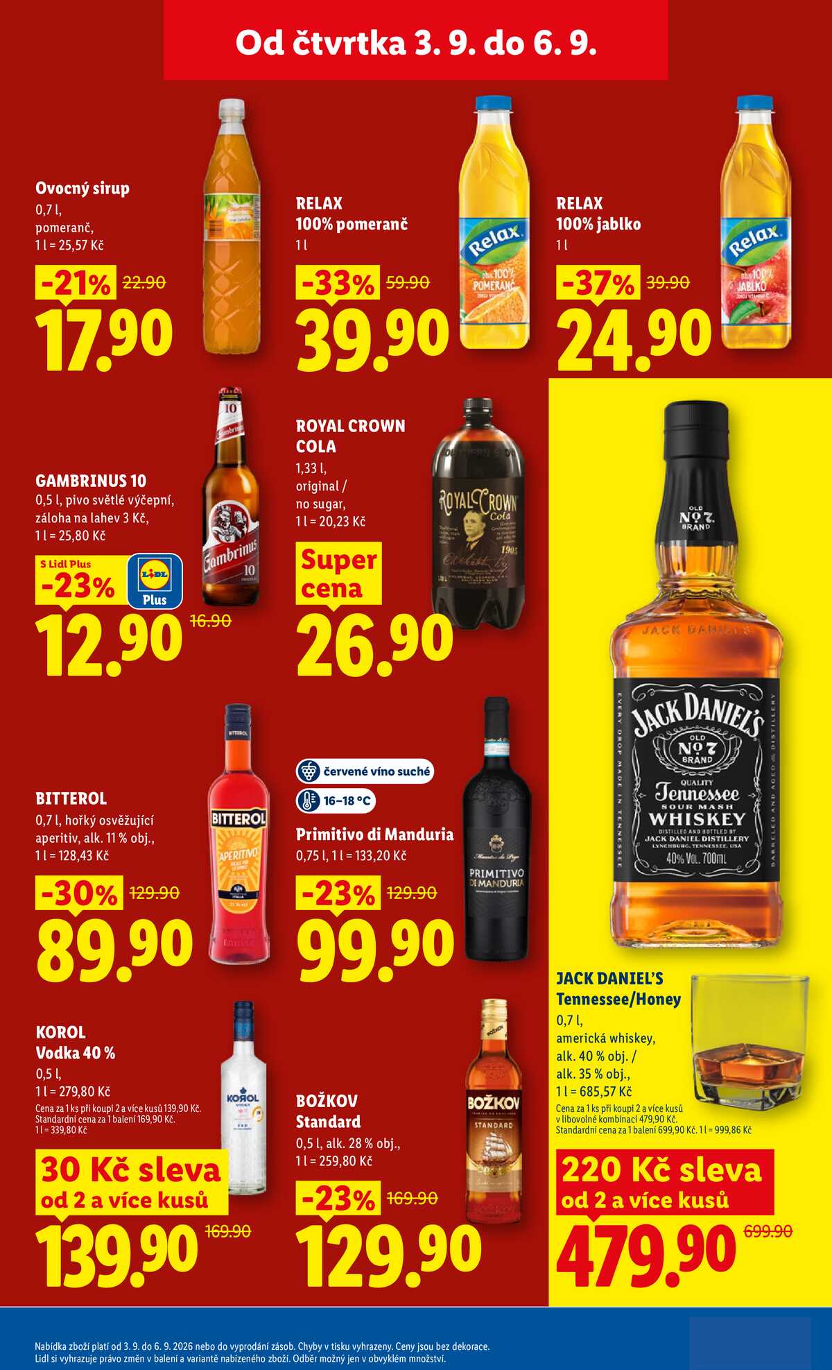 Lidl Čtvrtek 3.9. - 6.9. strana 27