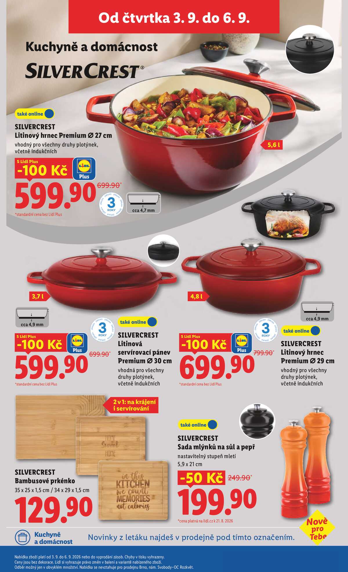 Lidl Čtvrtek 3.9. - 6.9. strana 39