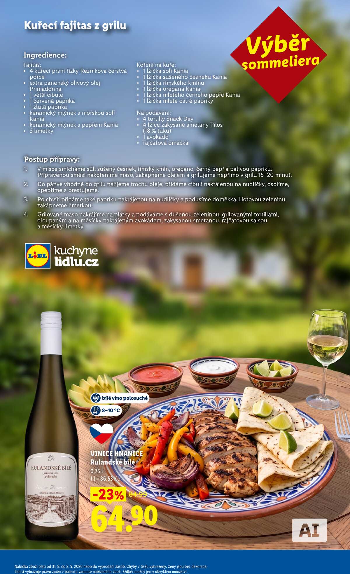 Lidl Čtvrtek 3.9. - 6.9. strana 47