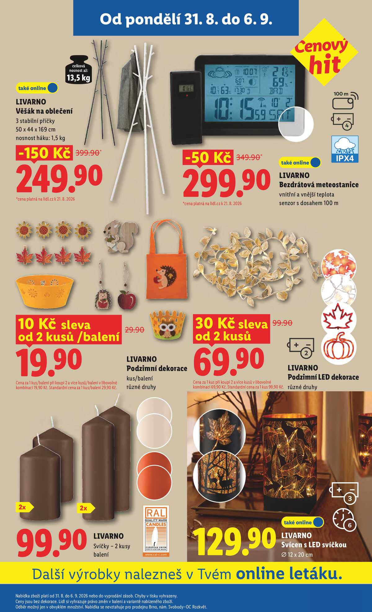 Lidl Spotřební zboží 31.8. - 6.9. strana 5