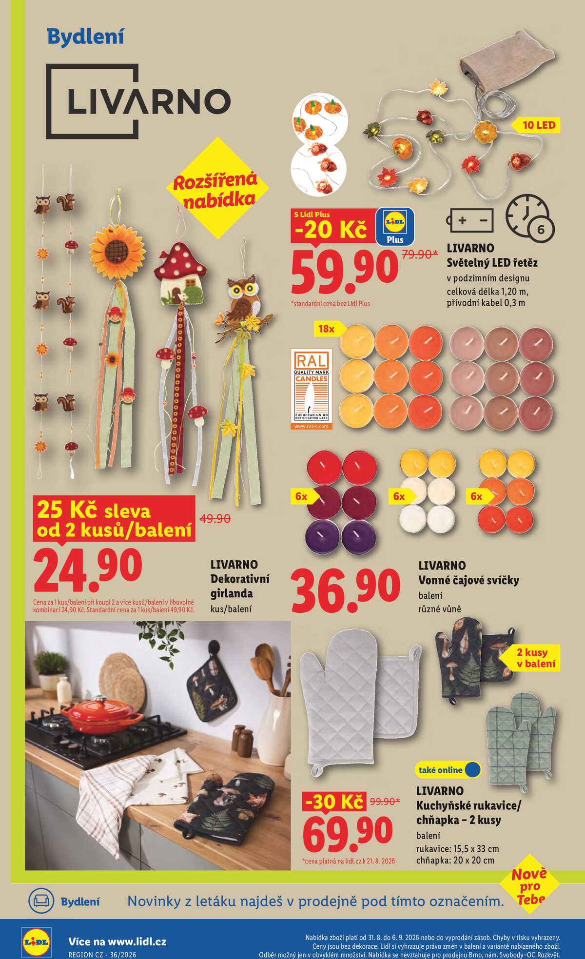 Lidl Spotřební zboží 31.8. - 6.9. strana 6