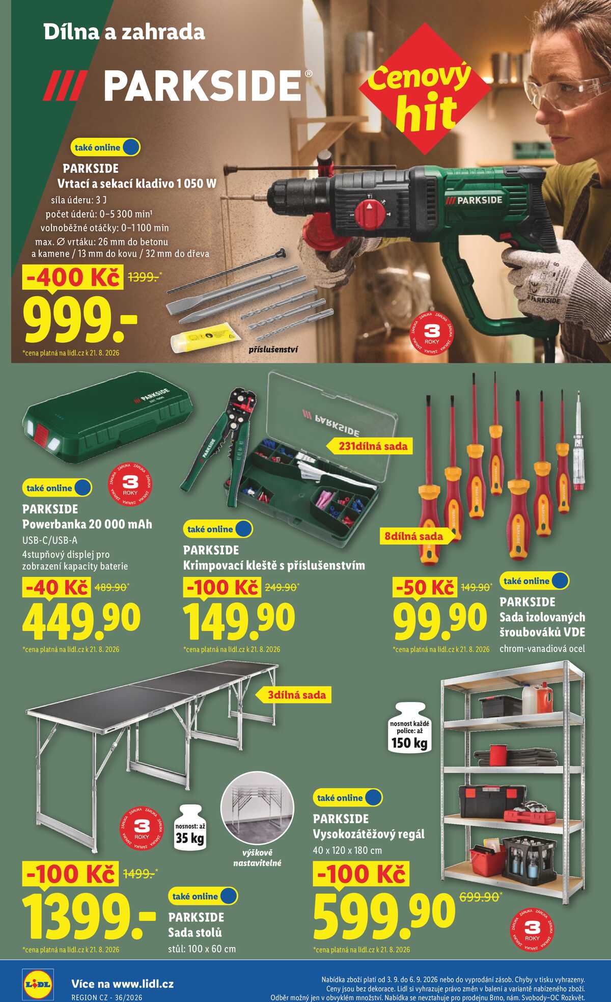 Lidl Spotřební zboží 31.8. - 6.9. strana 16