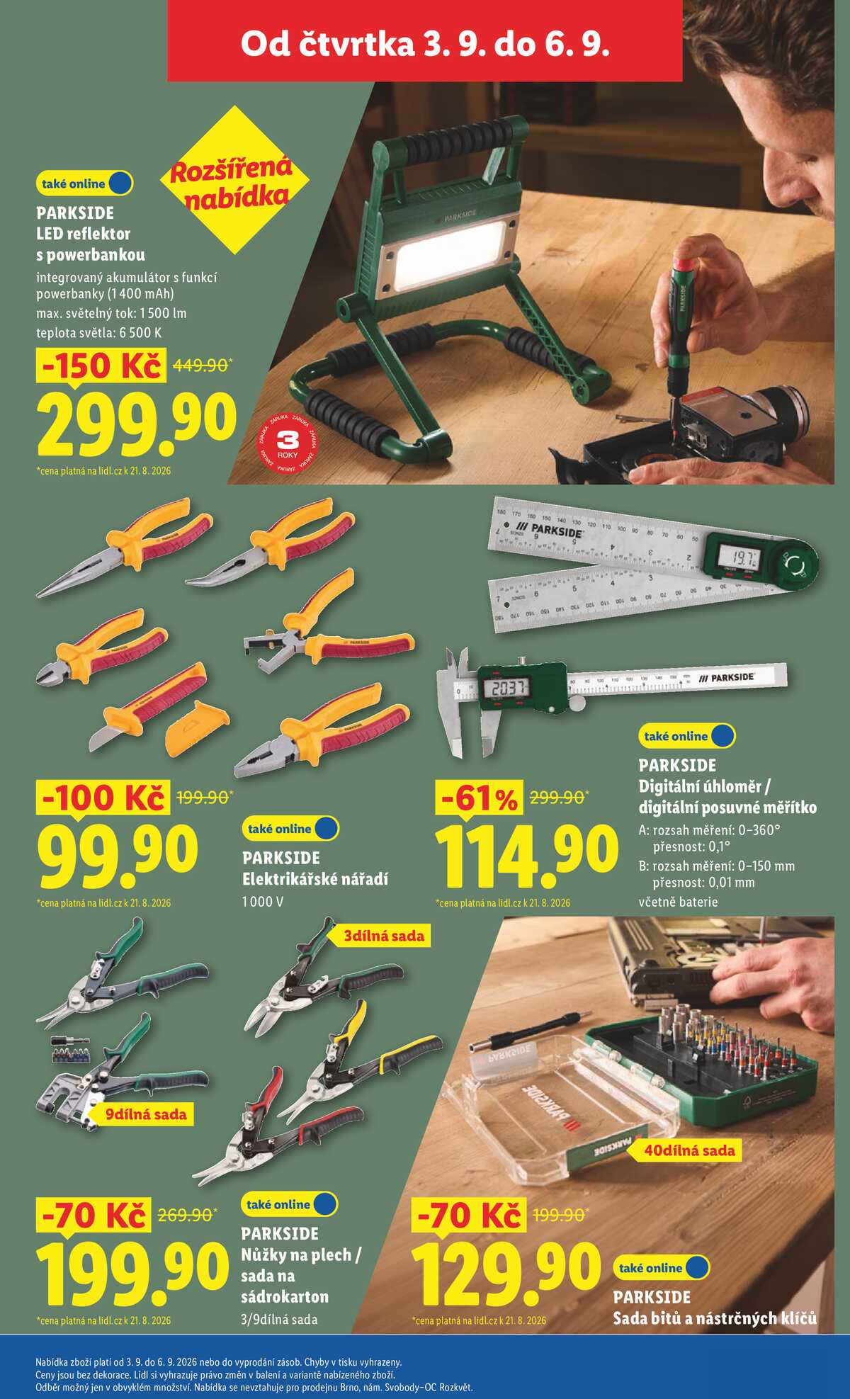 Lidl Spotřební zboží 31.8. - 6.9. strana 19