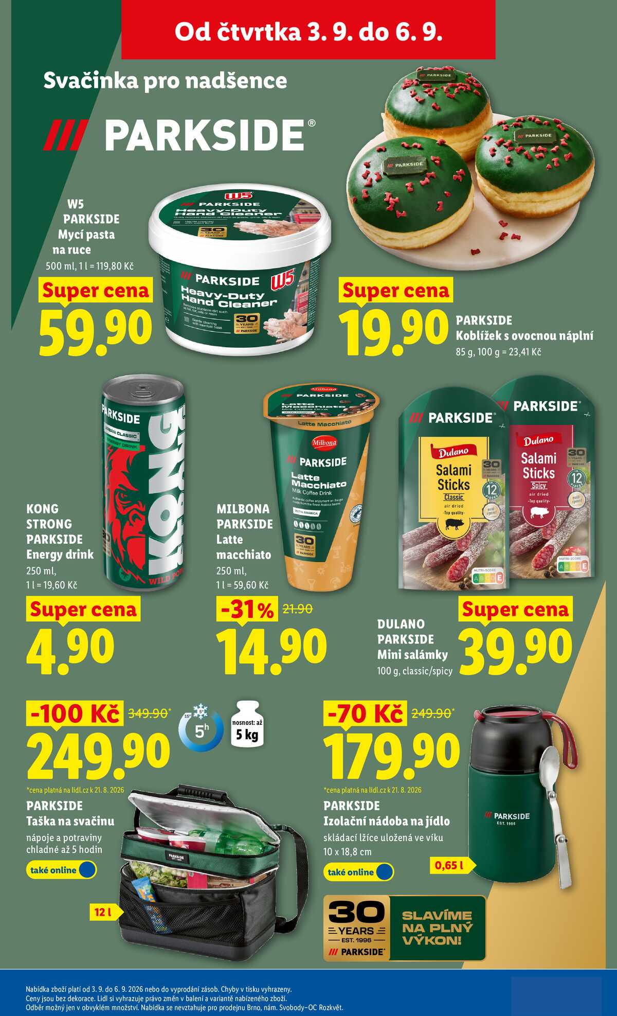 Lidl Spotřební zboží 31.8. - 6.9. strana 21