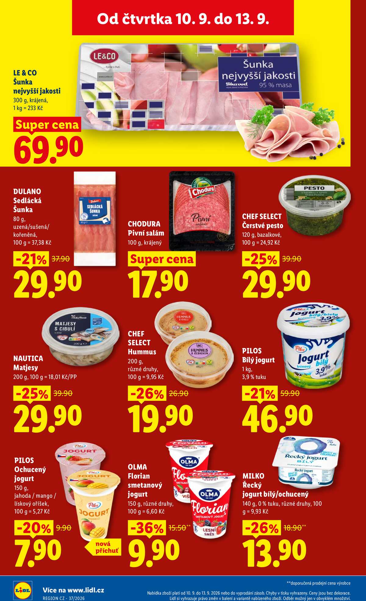 Lidl Čtvrtek od 10.9. do 13.9.2026 strana 22