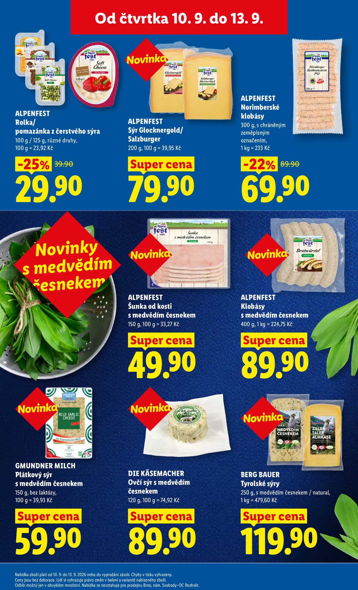 Lidl Čtvrtek od 10.9. do 13.9.2026 strana 25