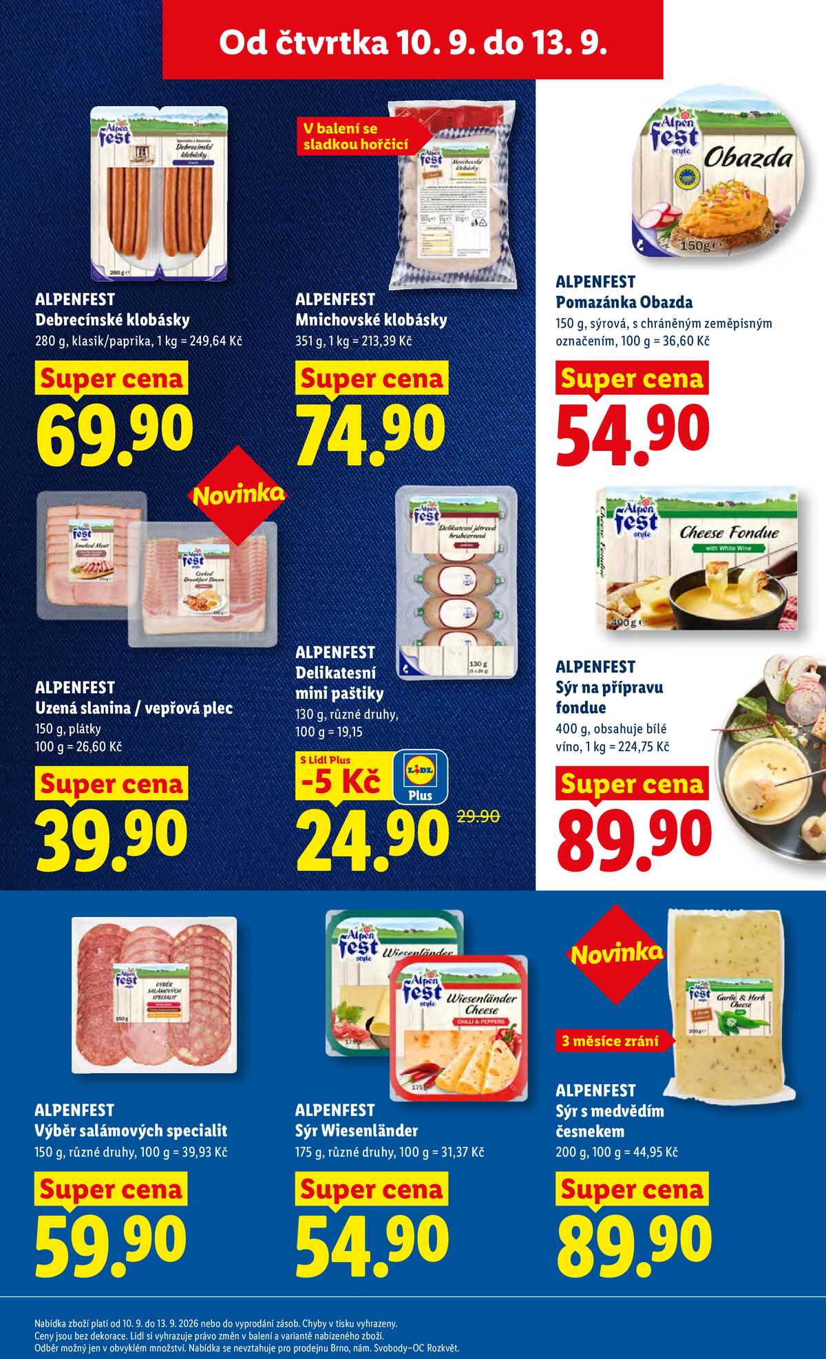 Lidl Čtvrtek od 10.9. do 13.9.2026 strana 27