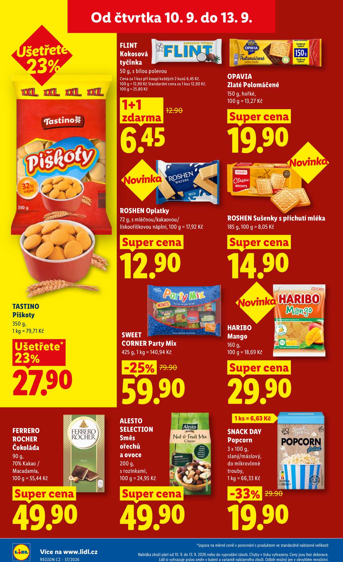 Lidl Čtvrtek od 10.9. do 13.9.2026 strana 28