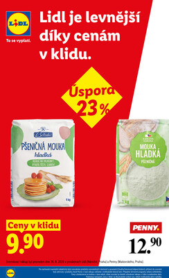 Lidl Čtvrtek od 10.9. do 13.9.2026
