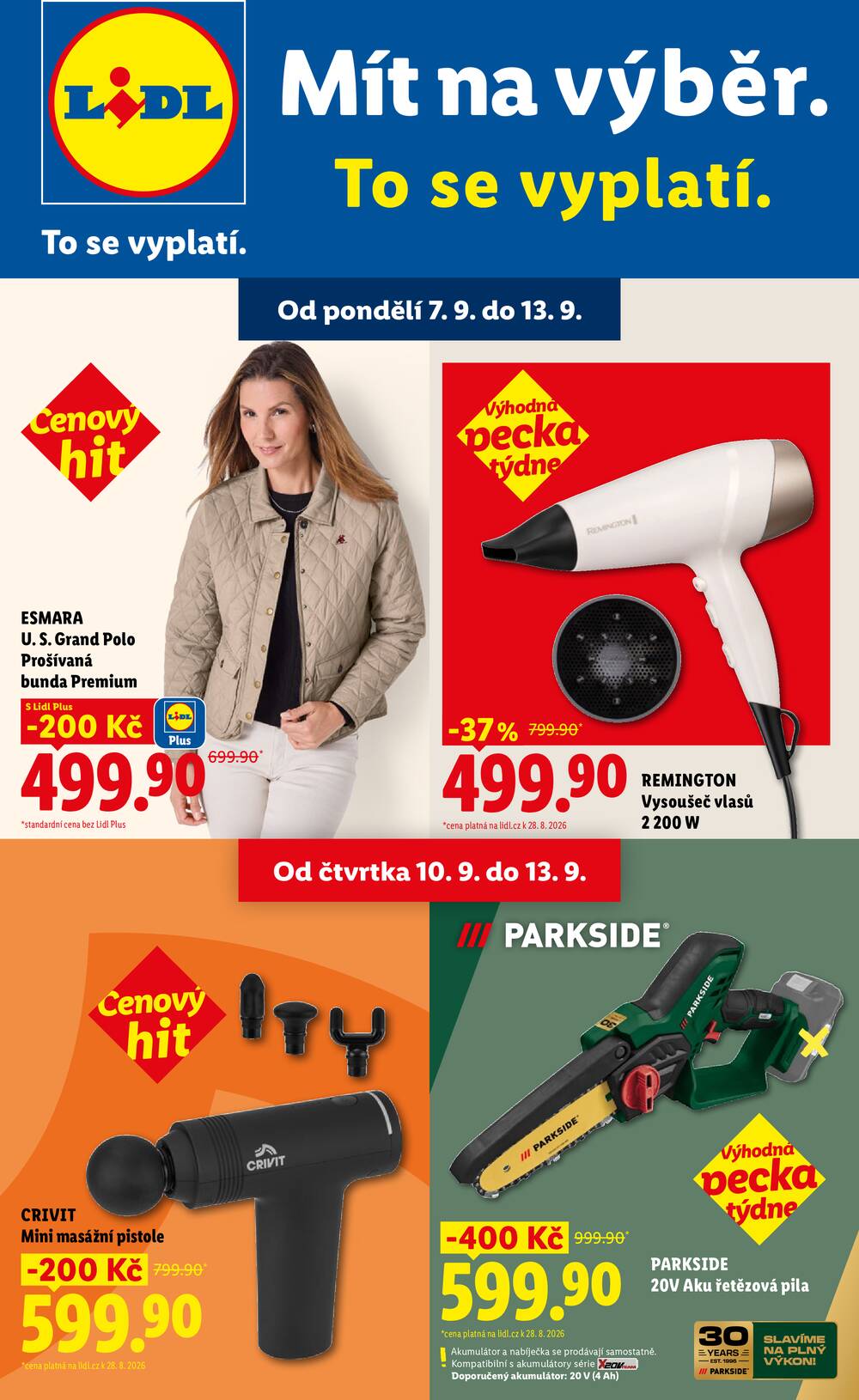 Leták Lidl - Lidl Spotřební zboží - strana 1 Leták Lidl - Lidl Spotřební zboží - strana 1