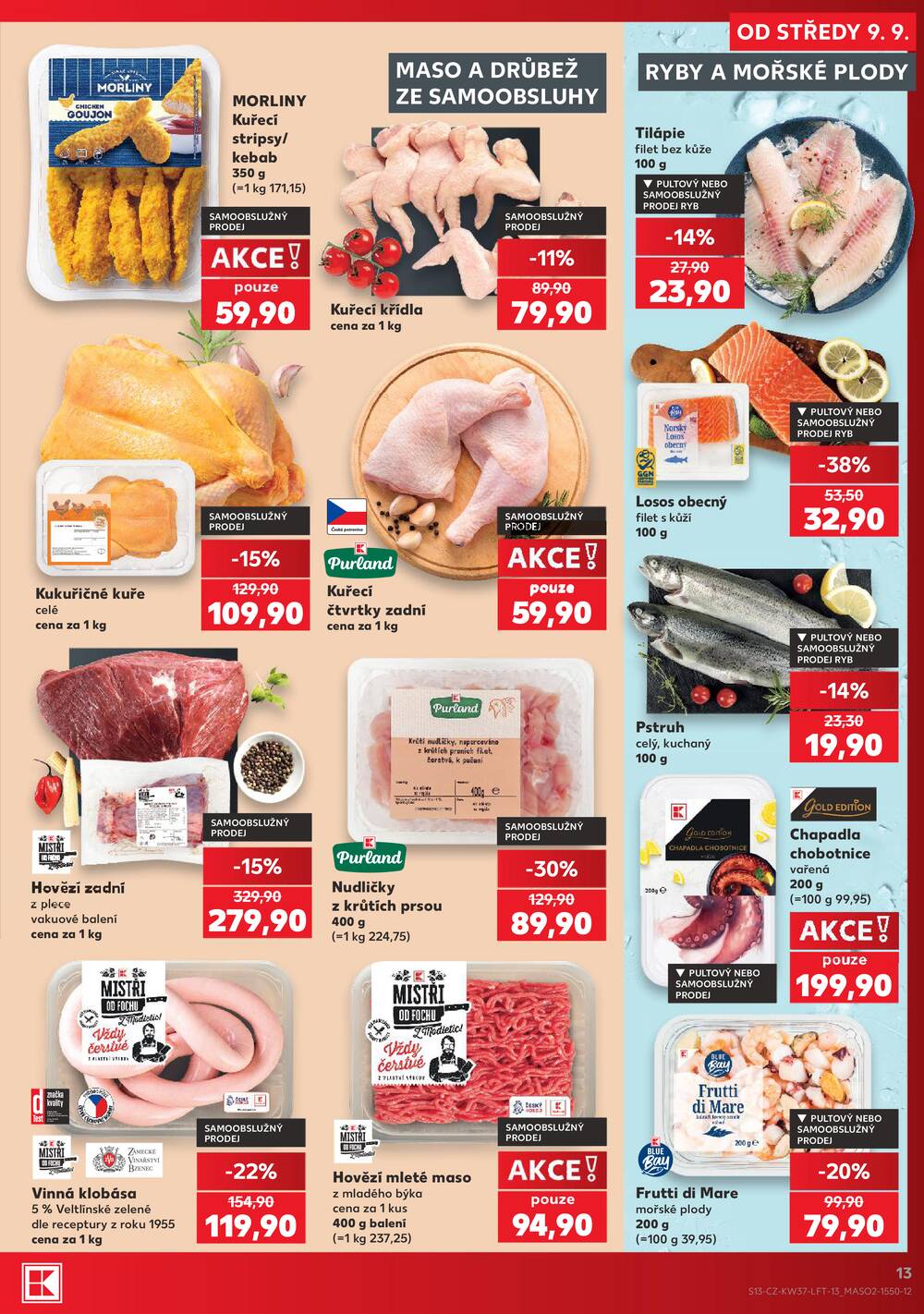 Kaufland 9.9. - 15.9. - Kaufland Přerov (Želatovská)