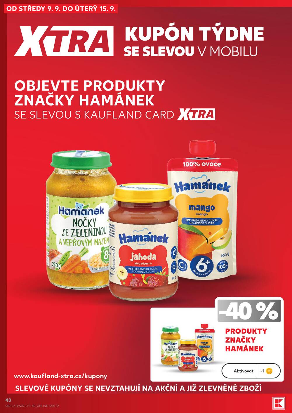 Kaufland 9.9. - 15.9. - Kaufland Přerov (Želatovská)
