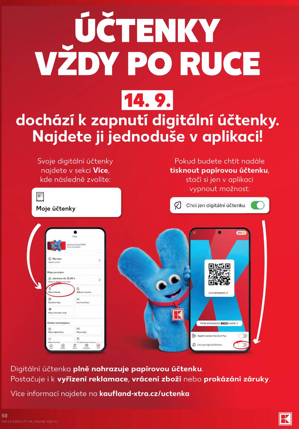 Leták Kaufland - Kaufland 9.9. - 15.9. - Kaufland - Kuřim - strana 50 Leták Kaufland - Kaufland 9.9. - 15.9. - Kaufland - Kuřim - strana 50