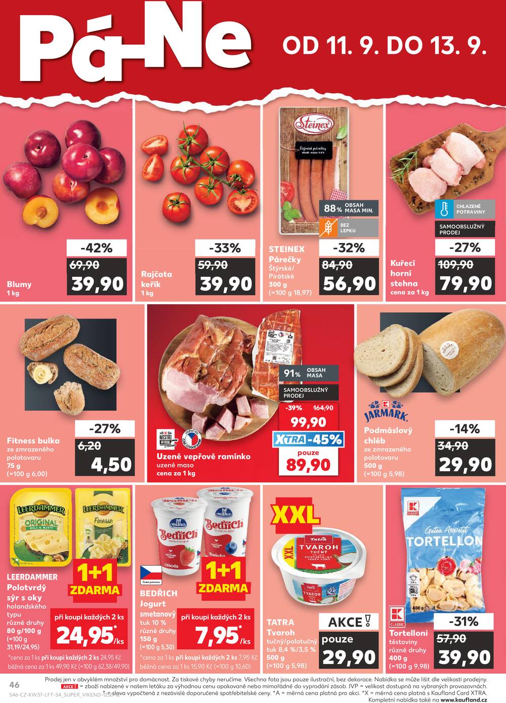 Kaufland 9.9. - 15.9. - Kaufland - Svitavy