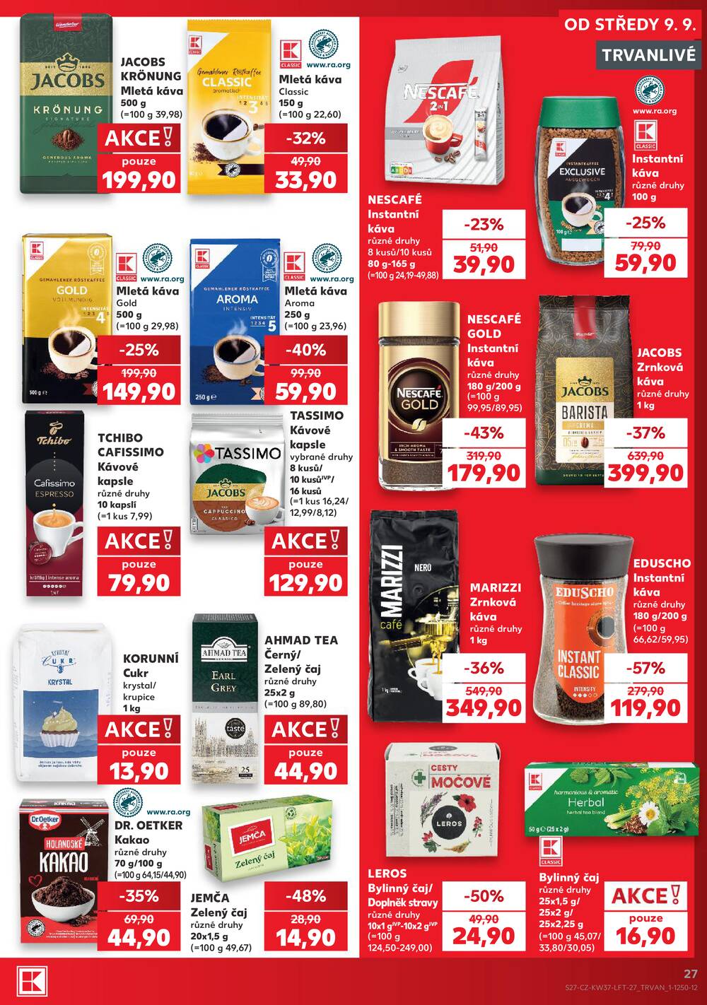 Kaufland 9.9. - 15.9. - Kaufland - Přerov Lýsky