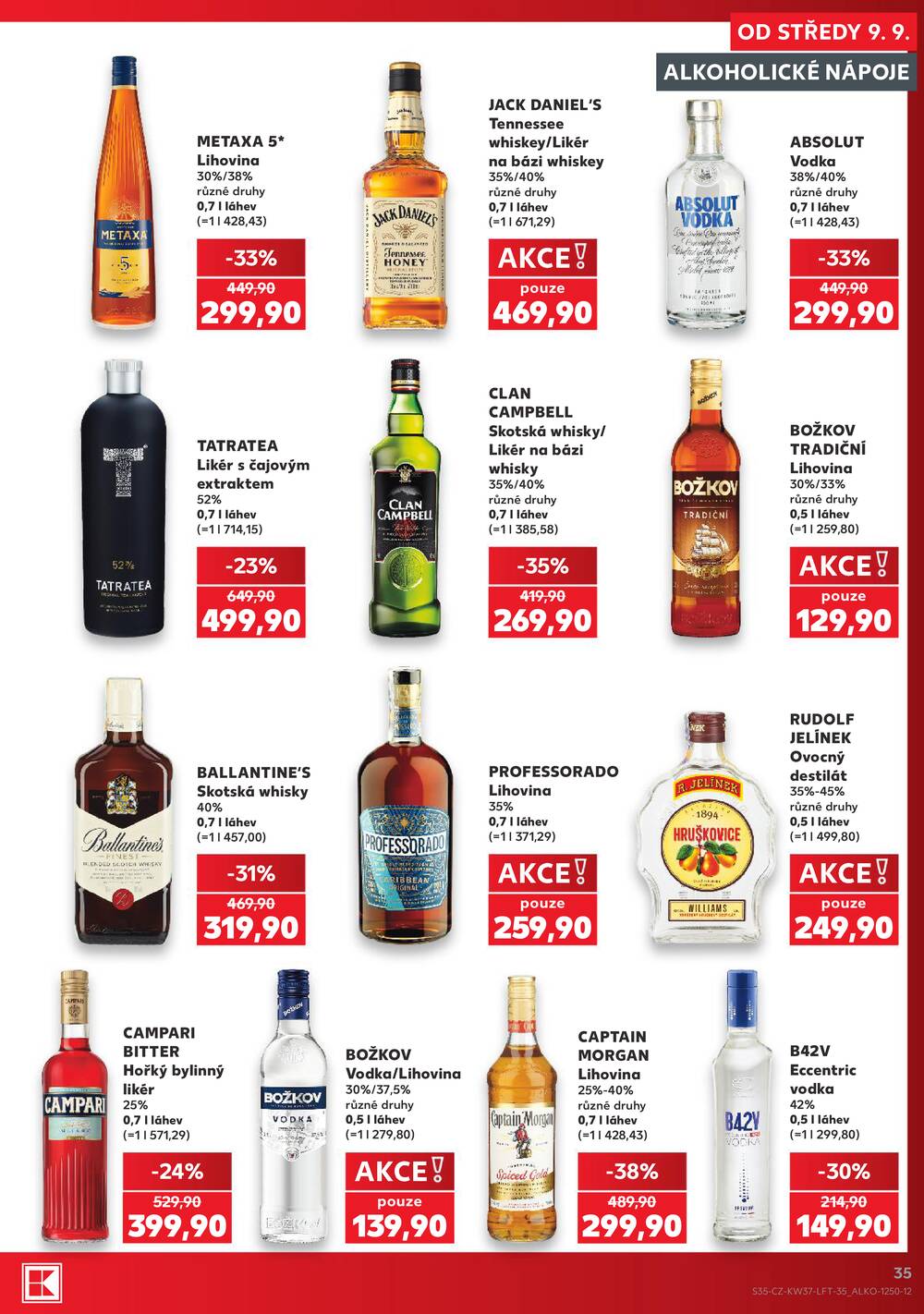 Kaufland 9.9. - 15.9. - Kaufland - Přerov Lýsky