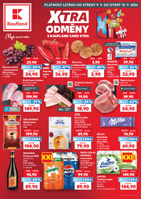 Leták Kaufland 9.9. - 15.9. - Kaufland - Přerov Lýsky