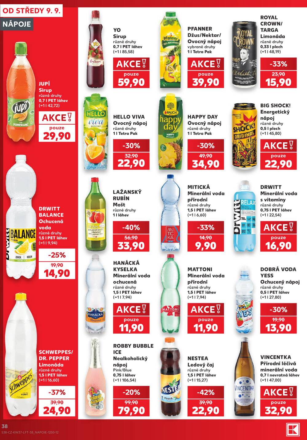 Kaufland 9.9. - 15.9. - Kaufland - Brno - Bohunice
