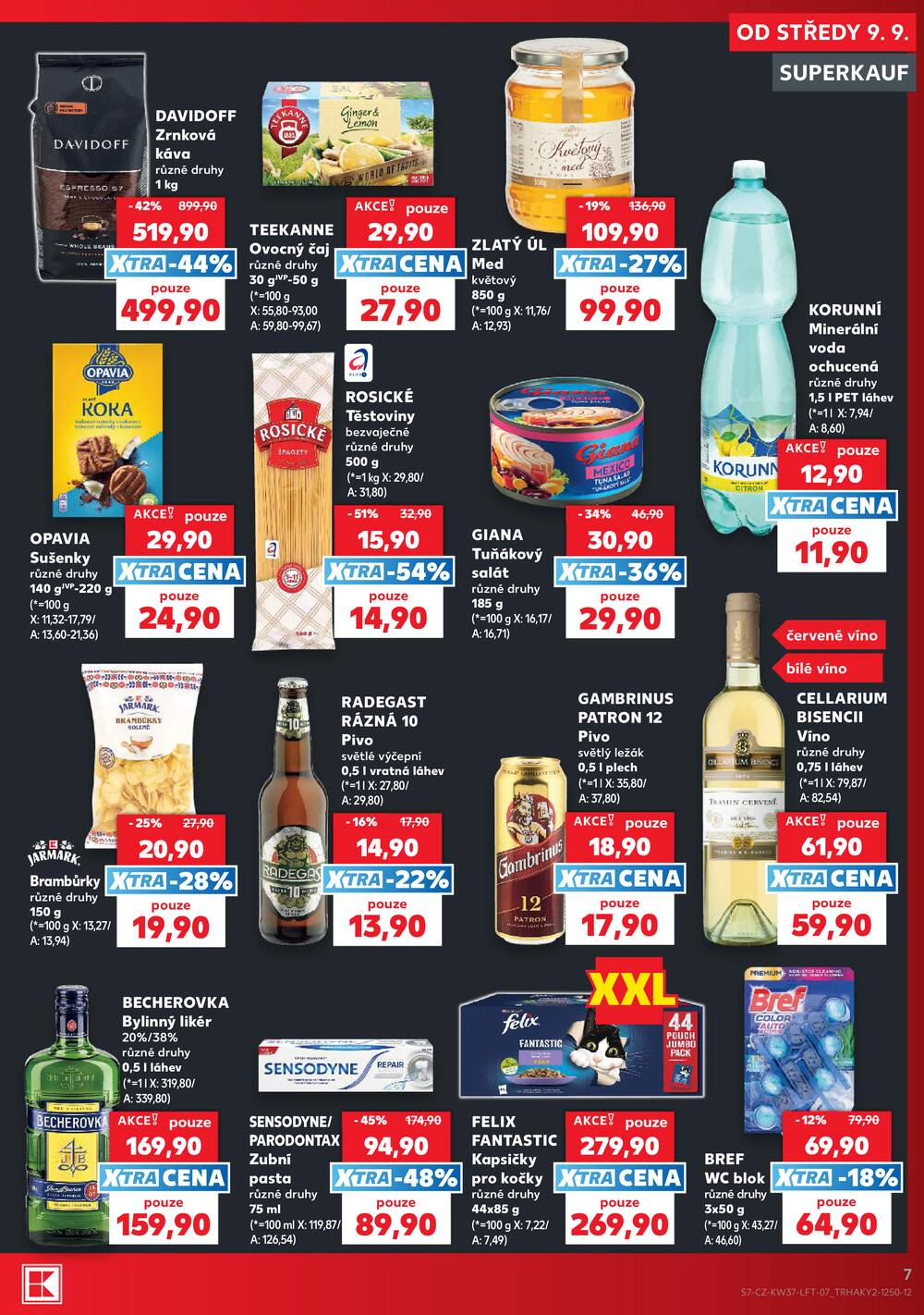 Leták Kaufland - Kaufland 9.9. - 15.9. - Kaufland - Ostrov - Jáchymovská - strana 7 Leták Kaufland - Kaufland 9.9. - 15.9. - Kaufland - Ostrov - Jáchymovská - strana 7