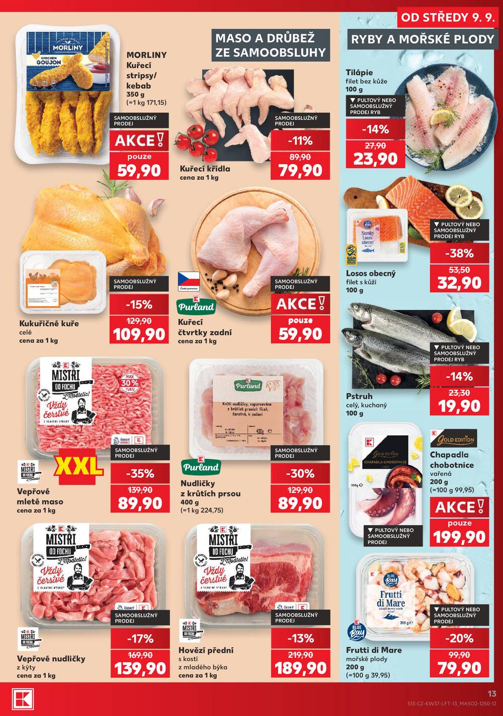 Kaufland 9.9. - 15.9. - Kaufland - Ostrov - Jáchymovská