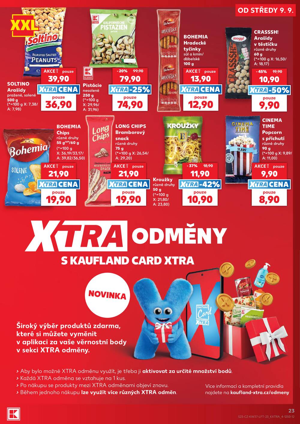 Leták Kaufland - Kaufland 9.9. - 15.9. - Kaufland - Praha 8 (Malý Klín) - strana 23