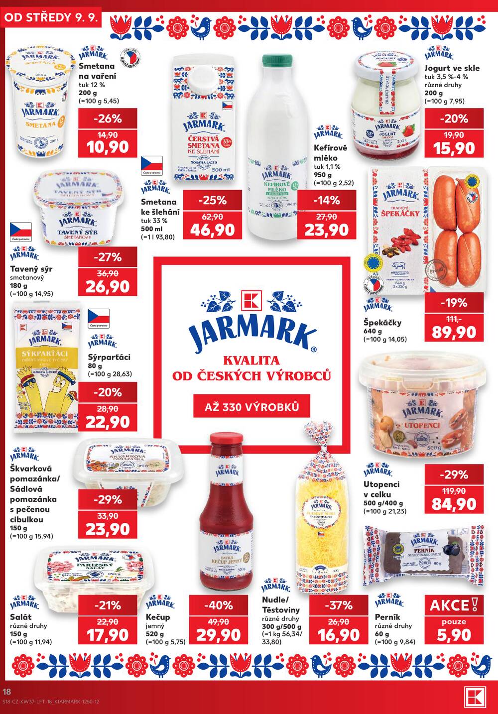 Kaufland 9.9. - 15.9. - Kaufland - Olomouc - Štursova